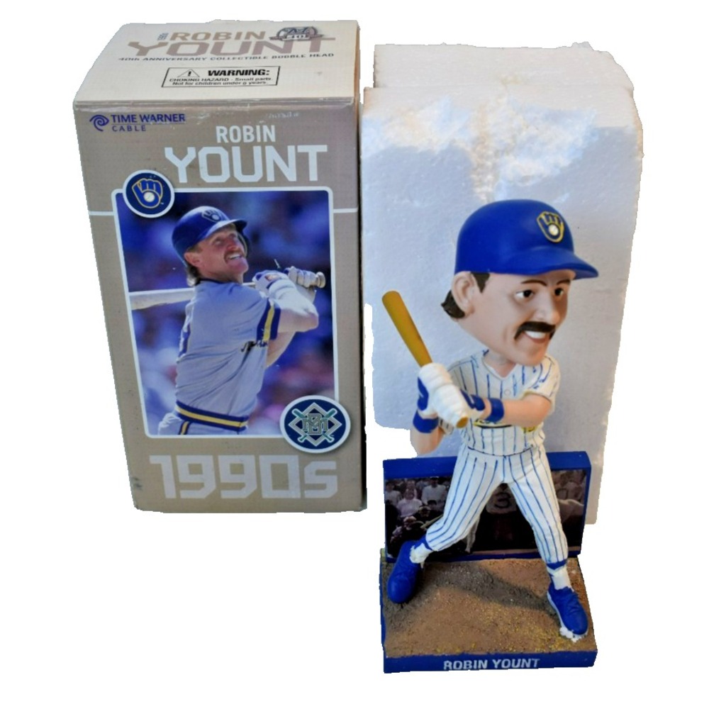 Milwaukee Brewers SGA 7/25/2010 Robin Yount Bobblehead 40th Anniversary